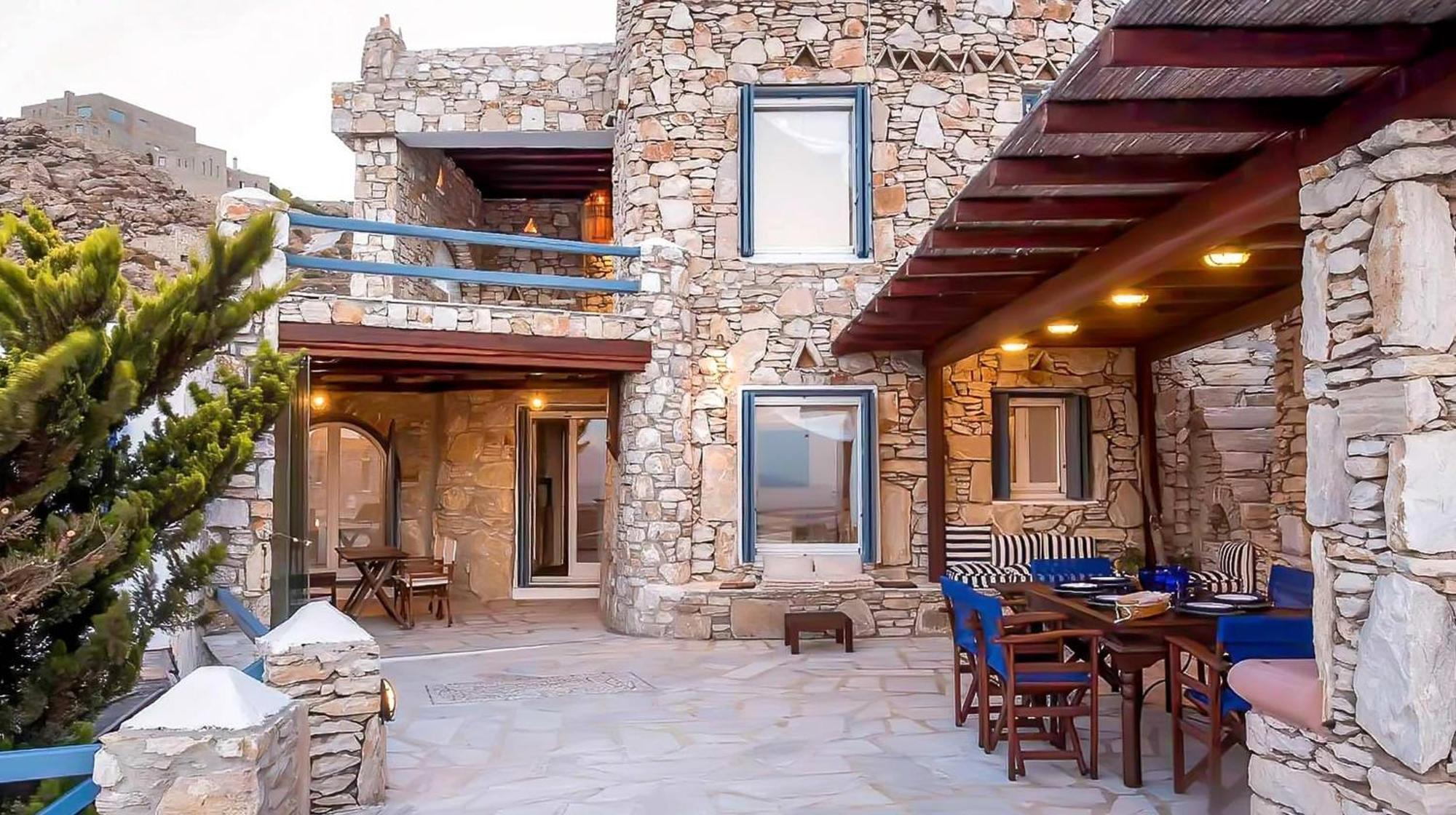 Villa Omnia Mykonos Town ภายนอก รูปภาพ