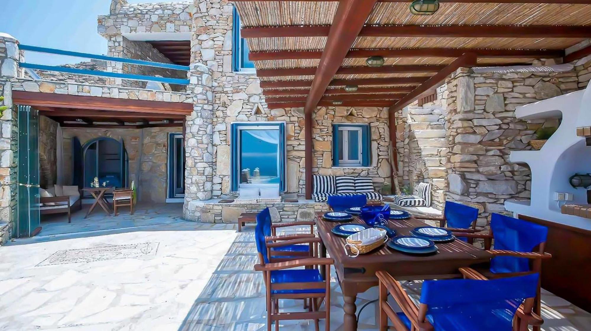 Villa Omnia Mykonos Town ภายนอก รูปภาพ