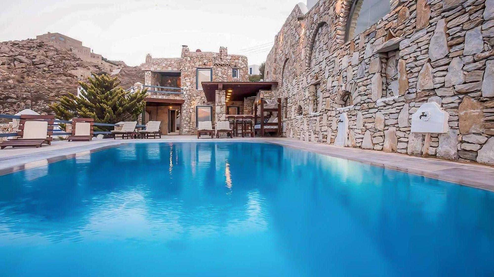 Villa Omnia Mykonos Town ภายนอก รูปภาพ