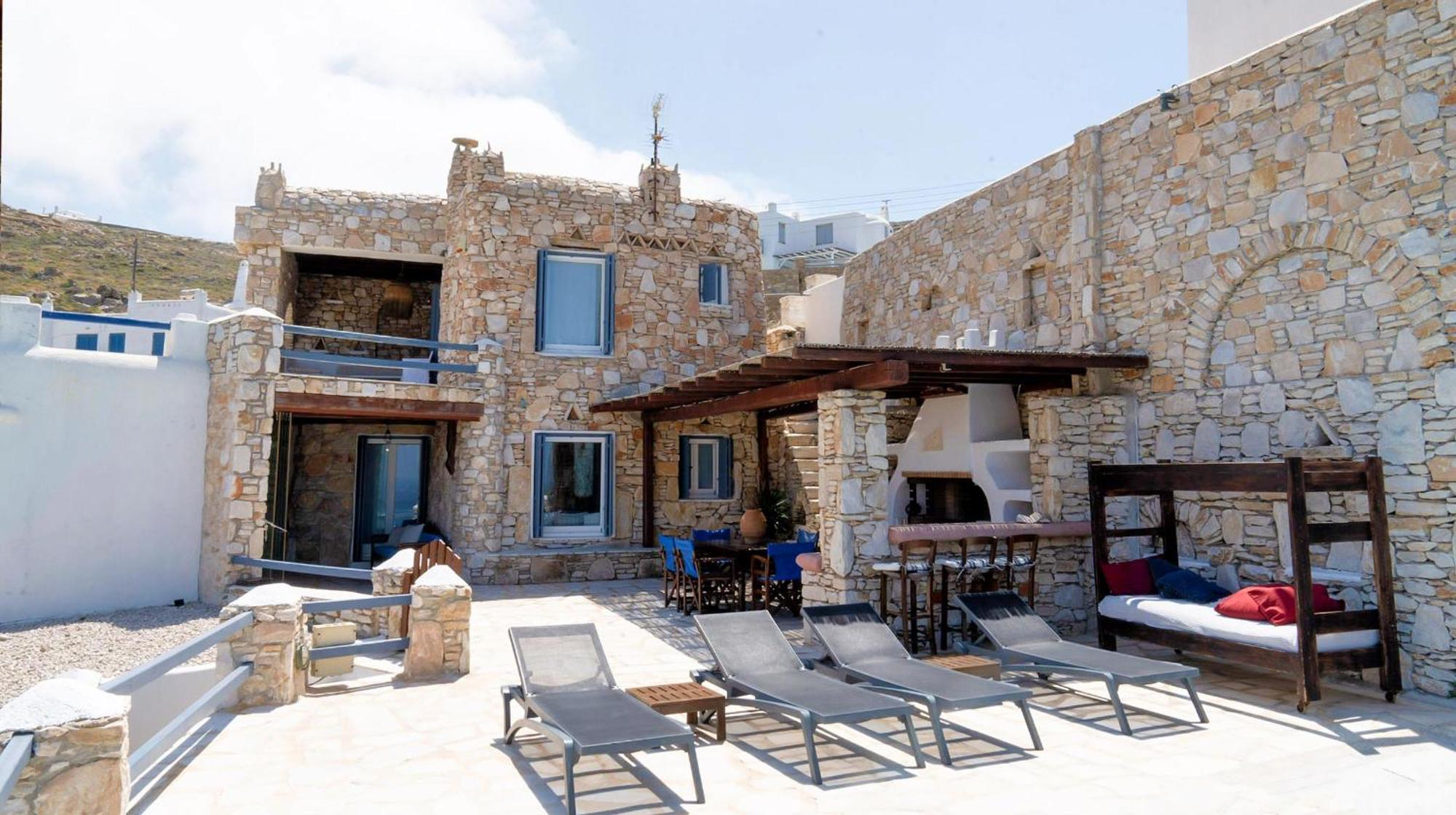 Villa Omnia Mykonos Town ภายนอก รูปภาพ