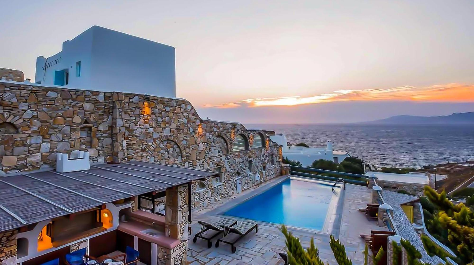 Villa Omnia Mykonos Town ภายนอก รูปภาพ