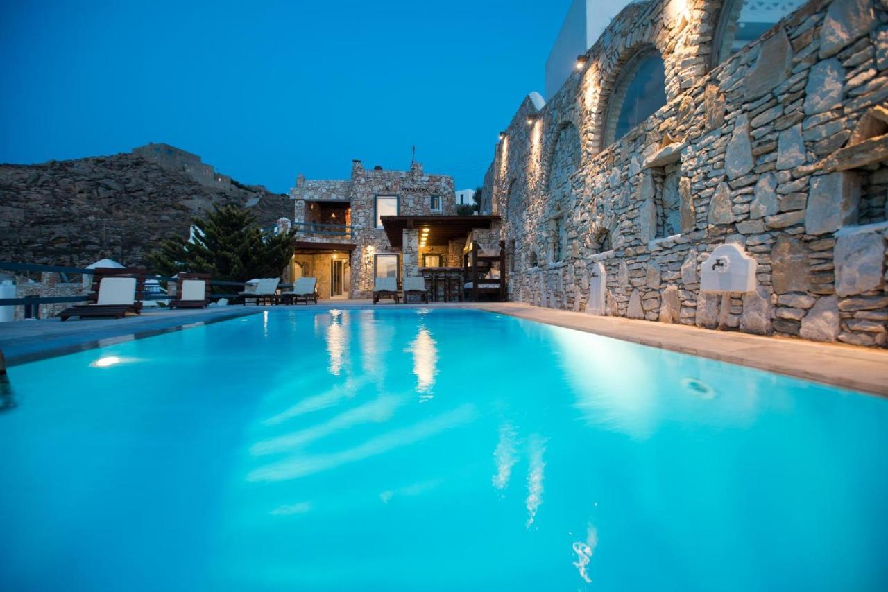 Villa Omnia Mykonos Town ภายนอก รูปภาพ