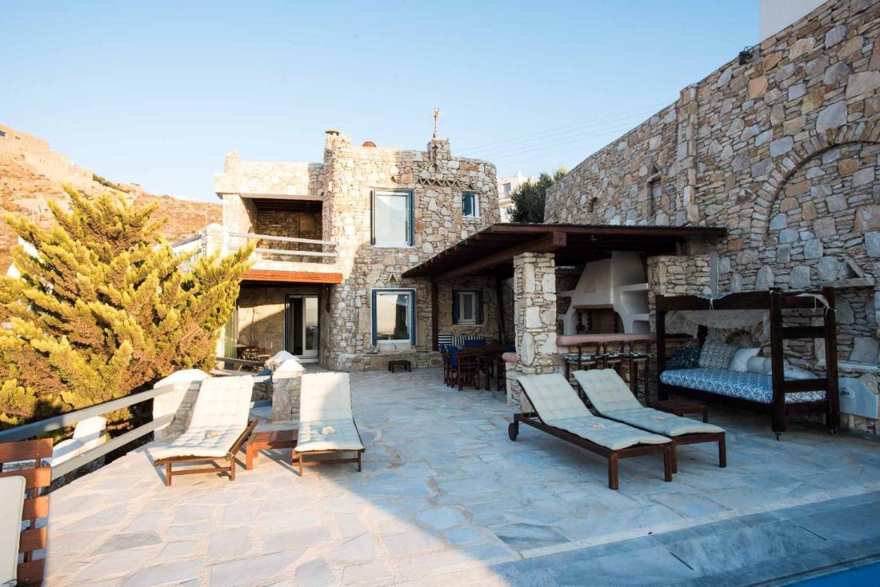 Villa Omnia Mykonos Town ภายนอก รูปภาพ