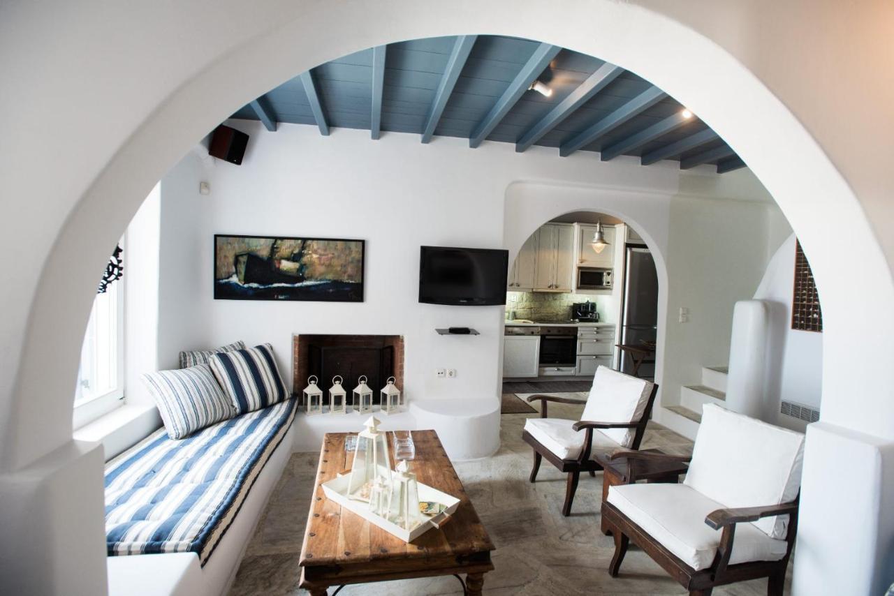 Villa Omnia Mykonos Town ภายนอก รูปภาพ