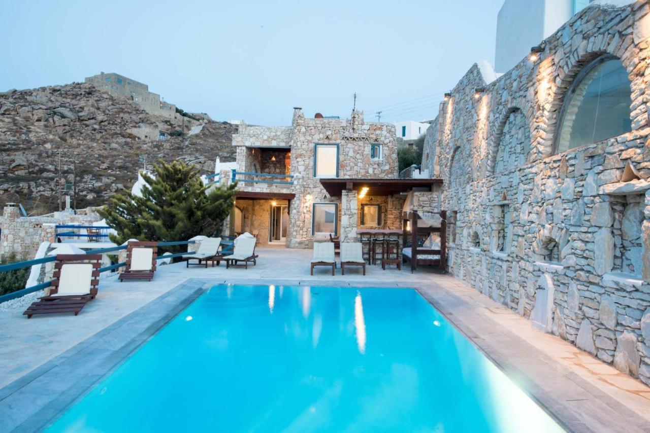 Villa Omnia Mykonos Town ภายนอก รูปภาพ